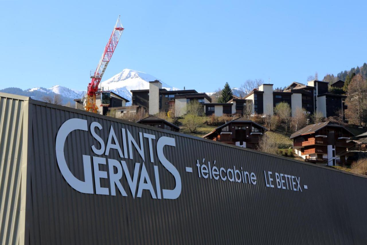 Saint-Gervais Apartment Next To Bettex Ski Lift Eksteriør billede